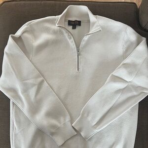 Men’s Quarter Zip Knot Sweater